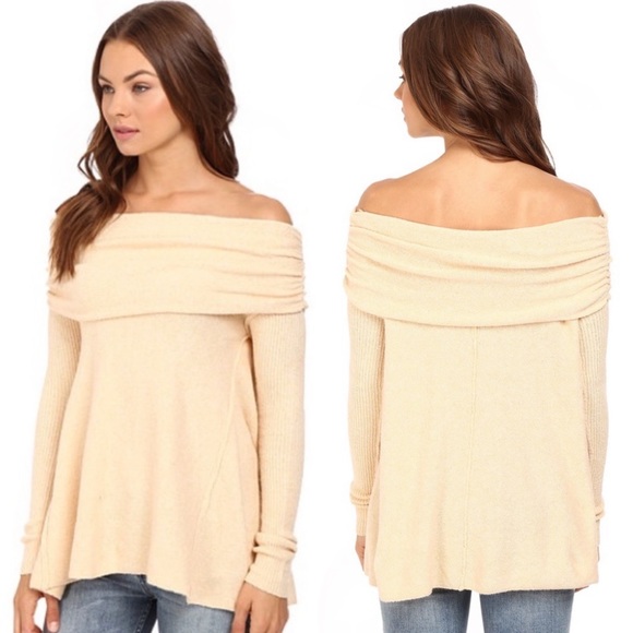 Free People Strawberry Fields Sweater in Cream - Picture 2 of 7